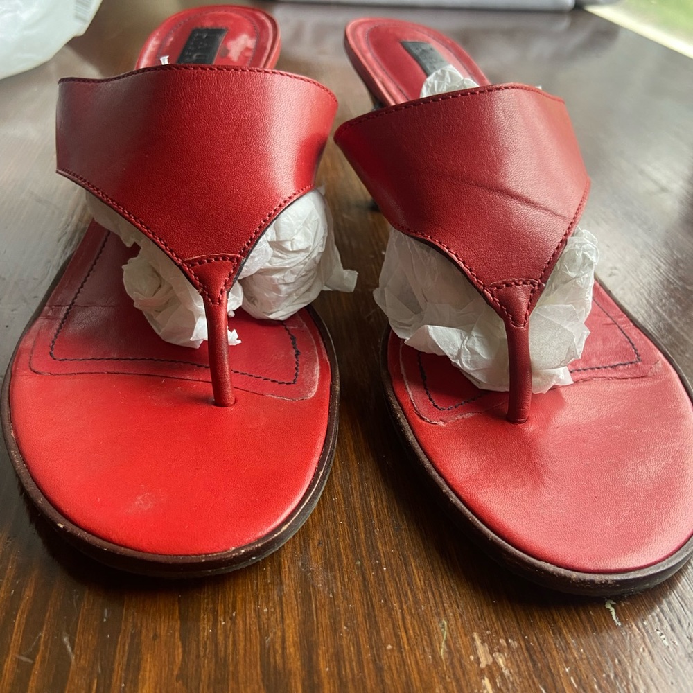 Ralp Lauren canvas sandals